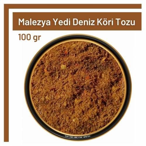 Tos The Organic Spices Glutensiz Malezya Yedi Deniz Köri Tozu 100 gr