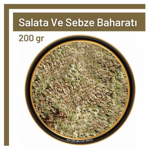 Tos The Organic Spices Glutensiz Salata Ve Sebze Baharatı Toz 200 gr