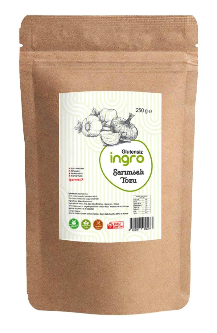 Wefood Doğal Sarımsak Toz 250 gr