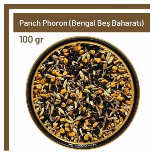 Tos The Organic Spices Panch Phoron Glutensiz Baharat Karışımı Toz 100 gr