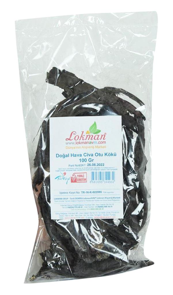 Lokman Avm Doğal Saf Hava Cıva Otu Kökü Toz 100 gr