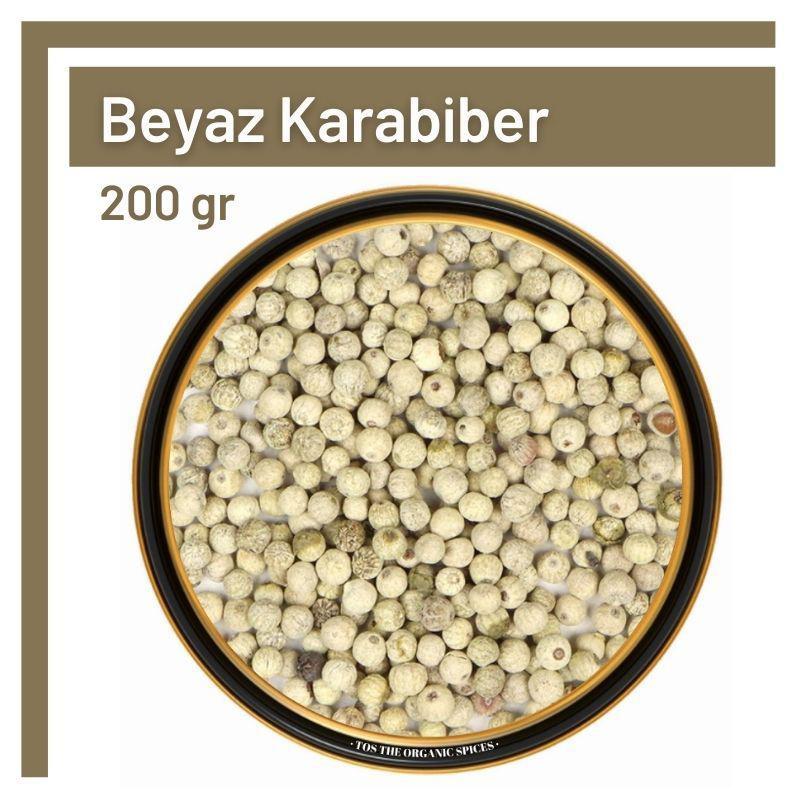 Tos The Organic Spices Vegan Karabiber Tane 200 gr