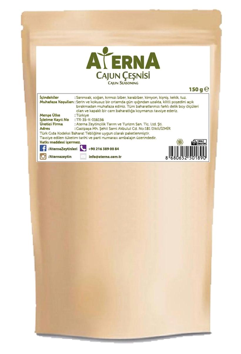 Aterna Glutensiz Kajun Çeşni Toz 150 gr