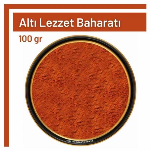 Tos The Organic Spices Glutensiz Altı Lezzet Baharatı Toz 100 gr