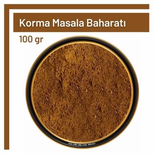 Tos The Organic Spices Glutensiz Korma Masala Baharatı Toz 100 gr