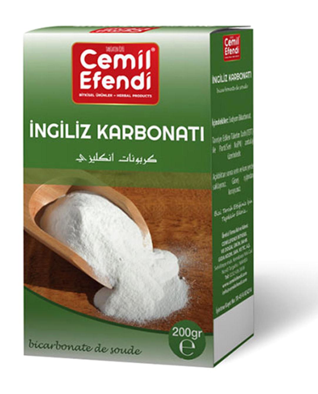 Cemil Efendi Vegan İngiliz Karbonat Toz 200 gr