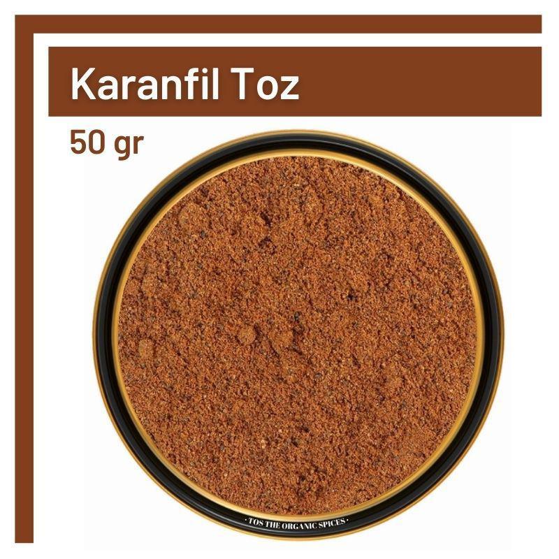 Tos The Organic Spices Vegan Karanfil Toz 50 gr