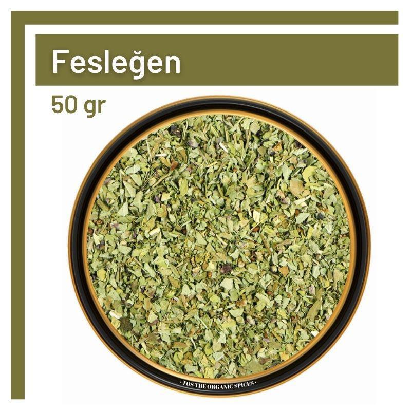 Tos The Organic Spices Vegan Fesleğen Toz 50 gr