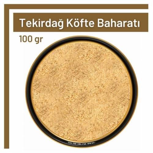 Tos The Organic Spices Baharat Tekirdağ Köfte Toz 100 gr