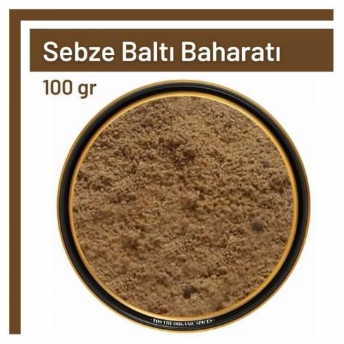 Tos The Organic Spices Glutensiz Sebze Baltı Baharatı Toz 100 gr