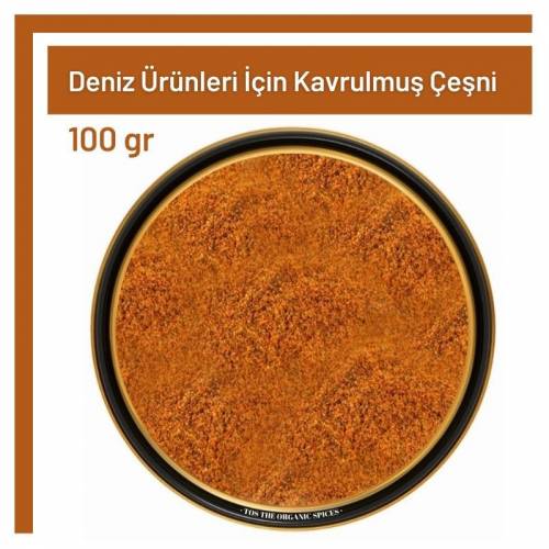 Tos The Organic Spices Glutensiz Deniz Ürünleri İçin Kavrulmuş Çeşni Toz 100 gr