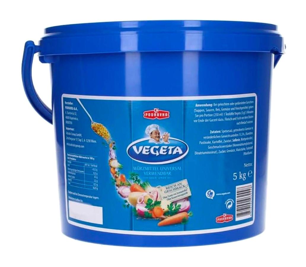 Vegeta Vegan Toz Sebzeli Klasik Çeşni 5 kg