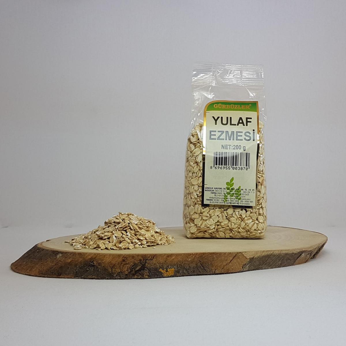 Gürbüzler Vegan Tane Yulaf Ezmesi 200 gr