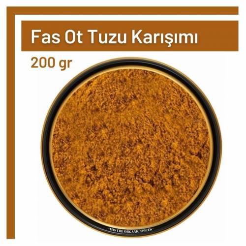 Tos The Organic Spices Baharat Fas Ot Tuzu Karışımı Toz 200 gr