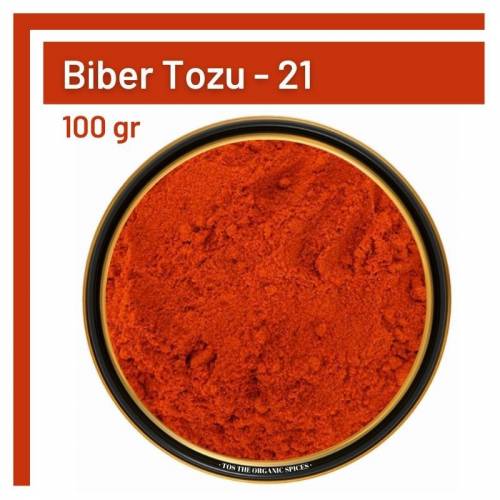Tos The Organic Spices No:21 Glutensiz Biber Toz 100 gr