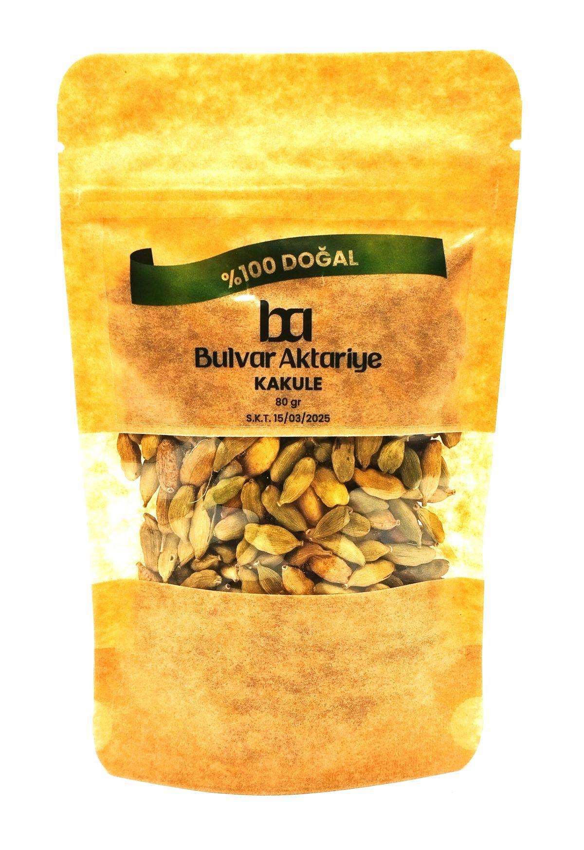 Bulvar Aktar Vegan Kakule Toz 80 gr