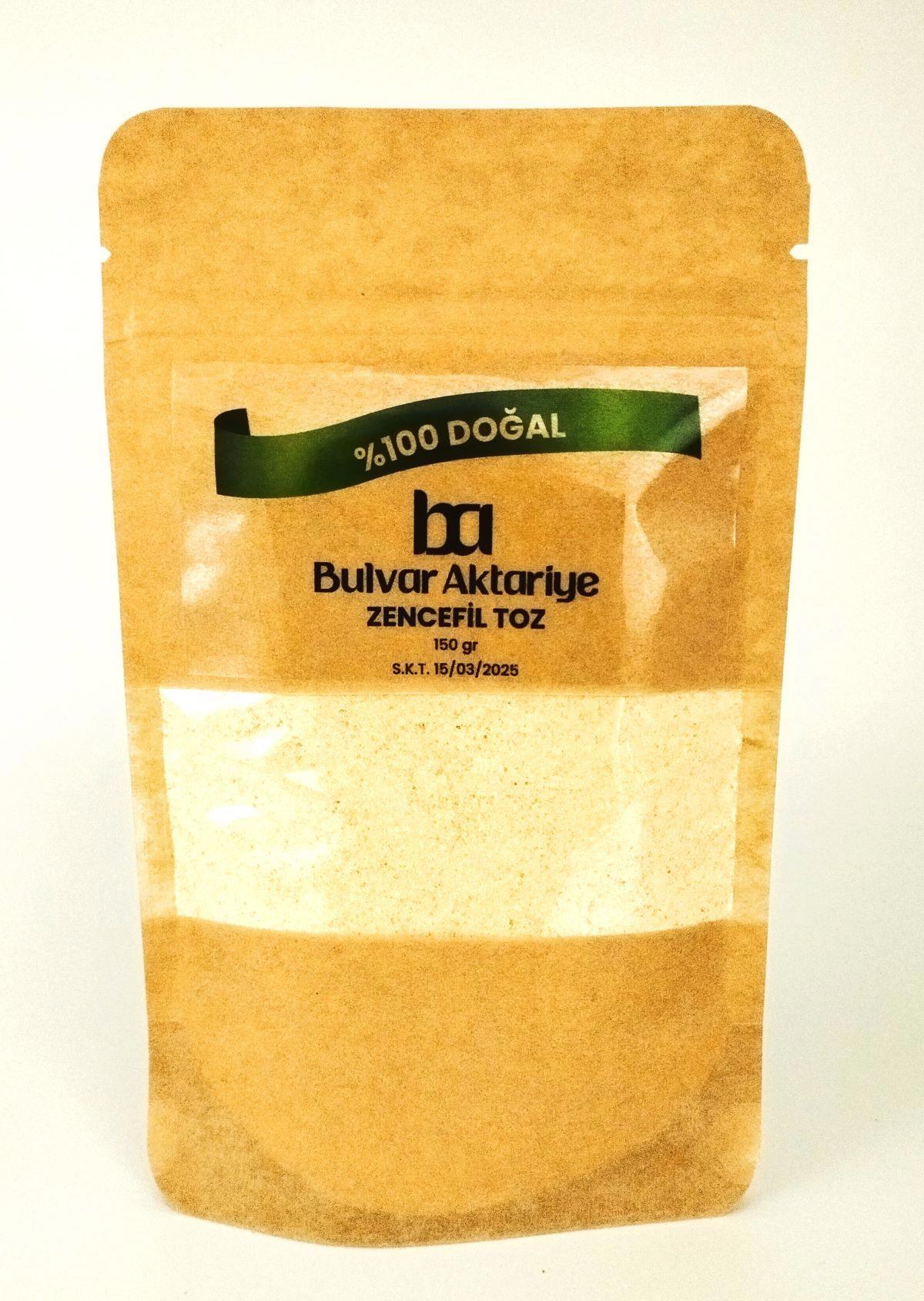 Bulvar Aktar Vegan Toz Zencefil Toz 150 gr