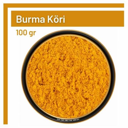 Tos The Organic Spices Glutensiz Burma Köri Toz 100 gr