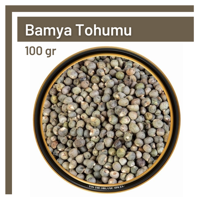 Tos The Organic Spices Vegan Bamya Tohumu Tane 100 gr