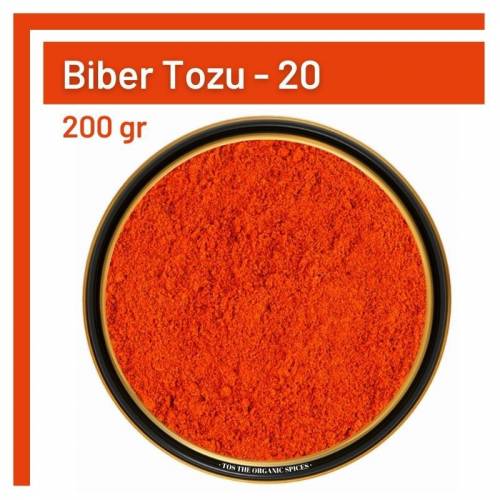 Tos The Organic Spices No:20 Glutensiz Biber Toz 200 gr