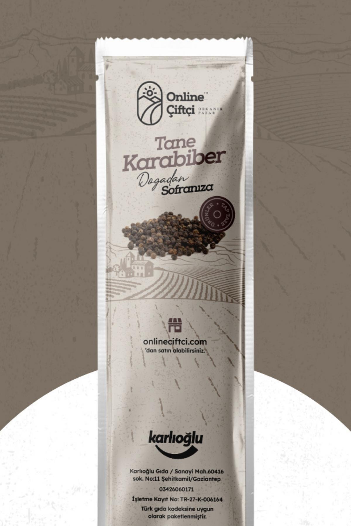 Online Çiftçi Doğal Karabiber Tane 50 gr