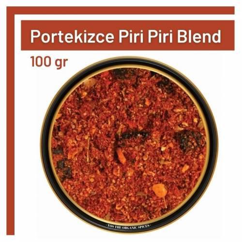 Tos The Organic Spices Glutensiz Portekizce Piri Piri Blend Toz 100 gr