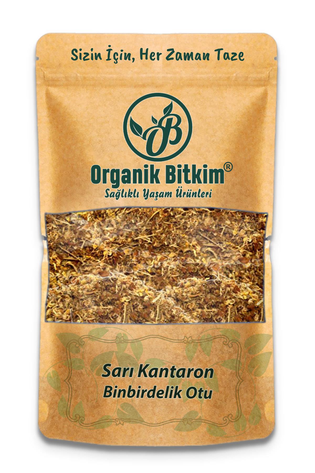 Organik Bitkim Glutensiz Sarı Kantaron Çiçeği - Binbirdelik Otu Tane 250 gr