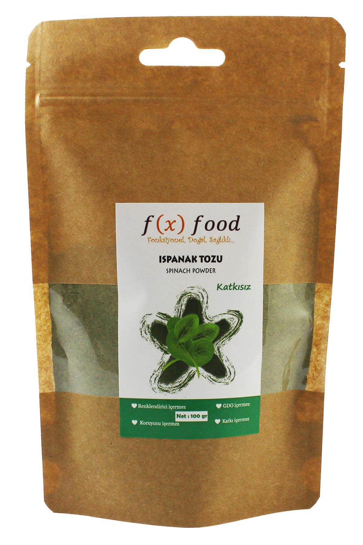 Fx Food Vegan Ispanak Tozu Katkısız Toz 100 gr
