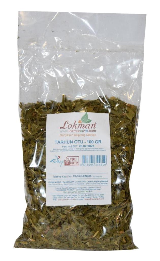 Lokman Avm Vegan Tarhun Otu Tane 100 gr
