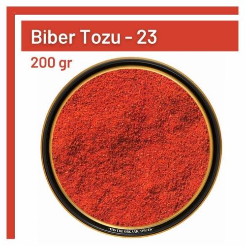 Tos The Organic Spices No:23 Glutensiz Biber Toz 200 gr
