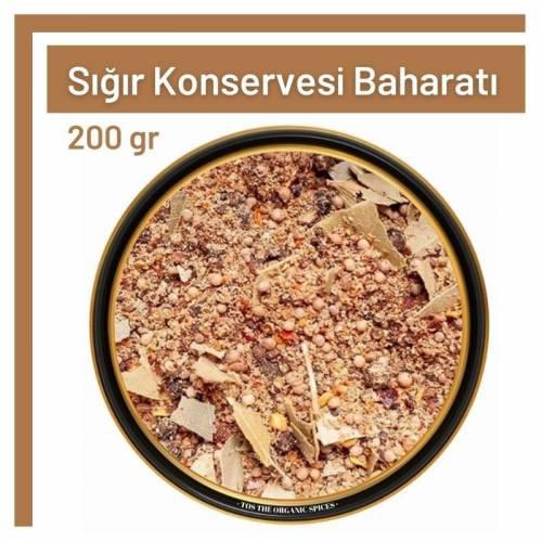 Tos The Organic Spices Glutensiz Sığır Konservesi Baharatı Toz 200 gr