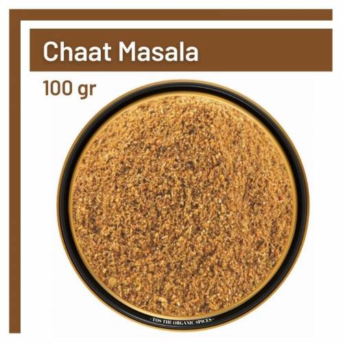 Tos The Organic Spices Glutensiz Chaat Masala Baharatı Toz 100 gr