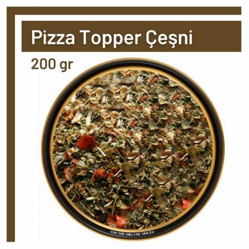 Tos The Organic Spices Glutensiz Pizza Topper Çeşni Toz 200 gr