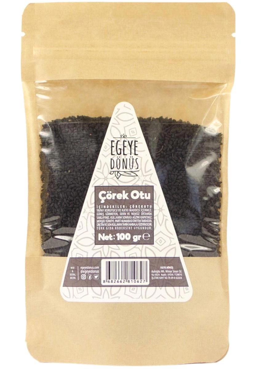 Egeye Dönüş Vegan Çörek Otu Toz 100 gr