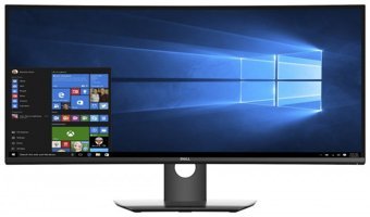 Dell U3417W 60 Hz 5 ms 34.14 inç UWQHD Kavisli Ekran Kavisli Ekran IPS Hoparlörlü HDMI 3440 x 1440 px LED Oyuncu Monitör