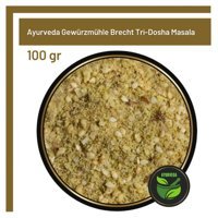 Tos The Organic Spices Glutensiz Ayurveda Gewürzmühle Brecht Tri-Dosha Masala Tane 100 gr
