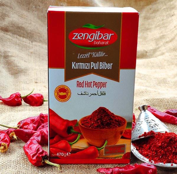 Zengibar Vegan Acı Pul Biber Toz 470 gr