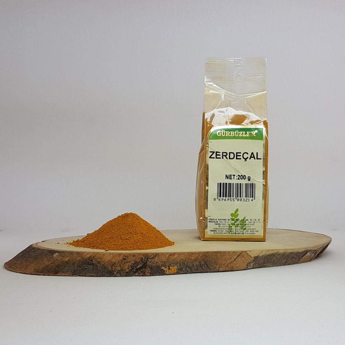 Gürbüzler Vegan Zerdeçal Toz 200 gr