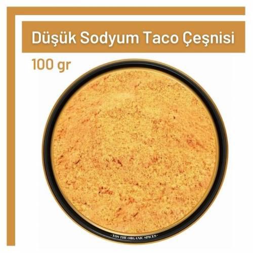 Tos The Organic Spices Baharat Düşük Sodyum Taco Çeşnisi Toz 100 gr