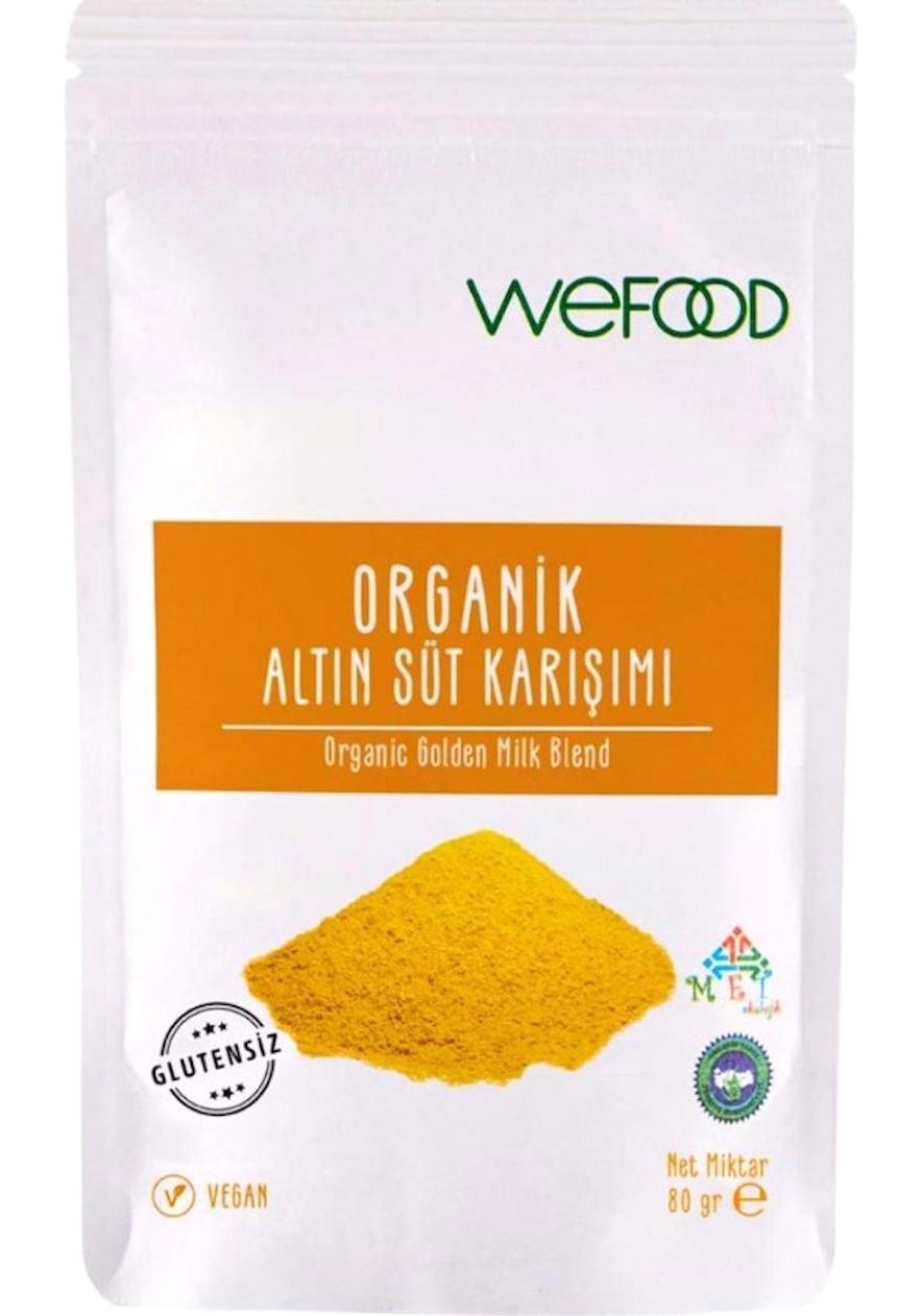 Wefood Vegan Toz Altın Süt Karışımı 80 gr