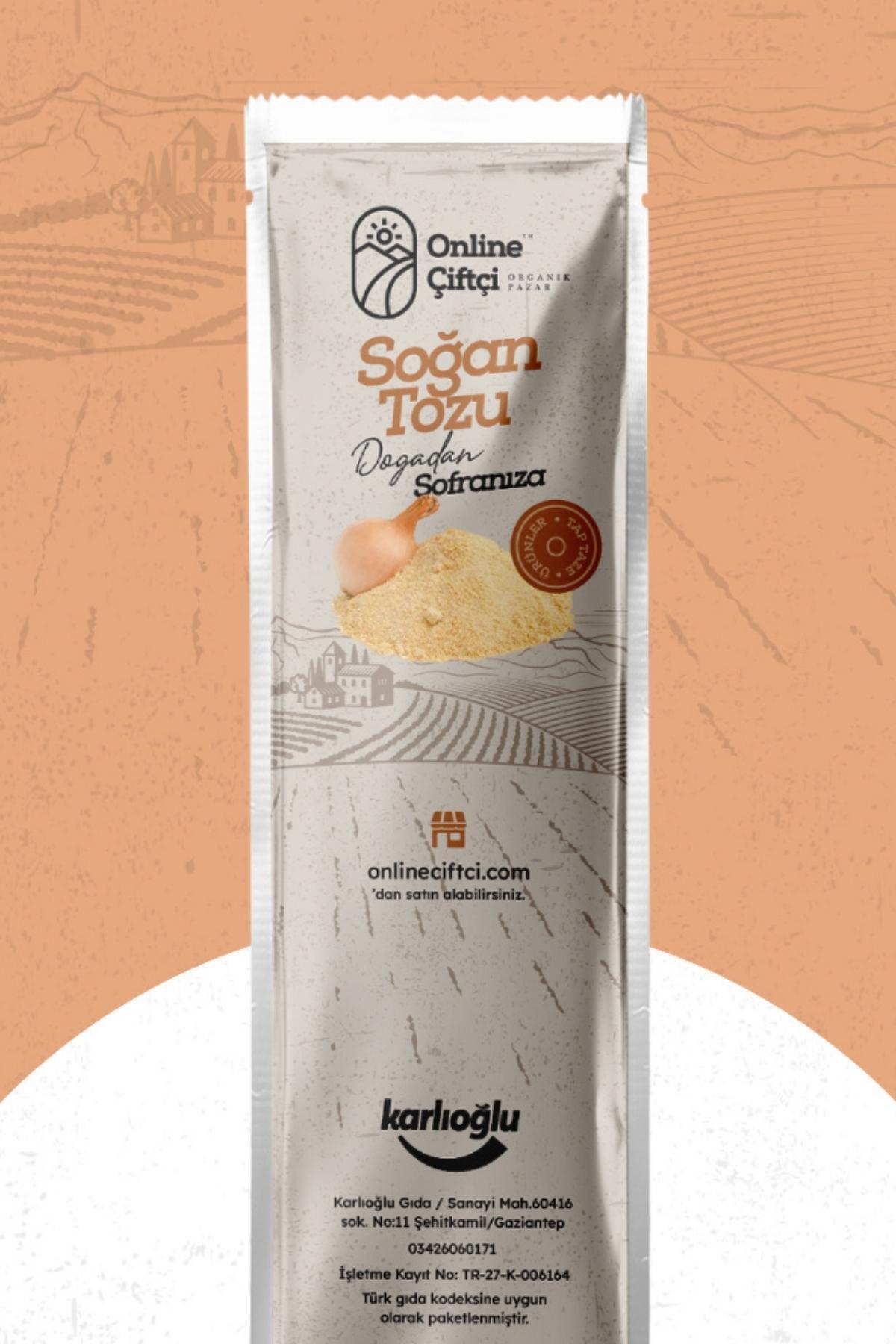 Online Çiftçi Doğal Soğan Toz 80 gr