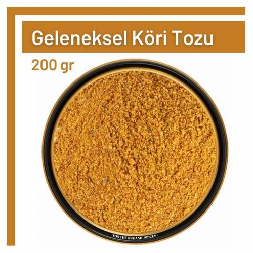 Tos The Organic Spices Vegan Köri Toz 200 gr