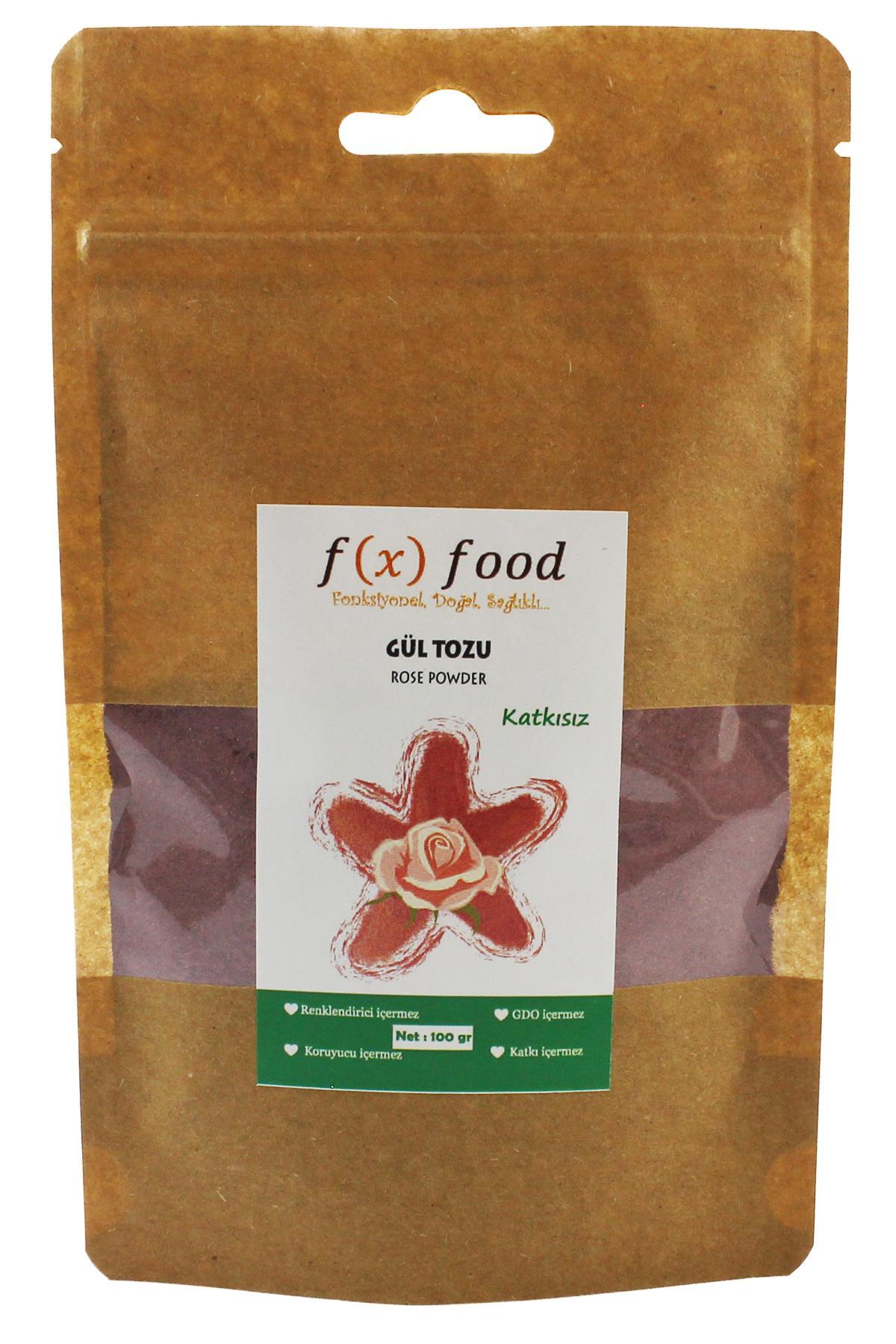 Gurmepark Vegan Gül Tozu Katkısız Toz 100 gr