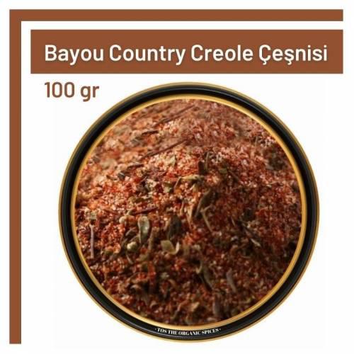 Tos The Organic Spices Baharat Bayou Country Creole Çeşnisi Toz 100 gr