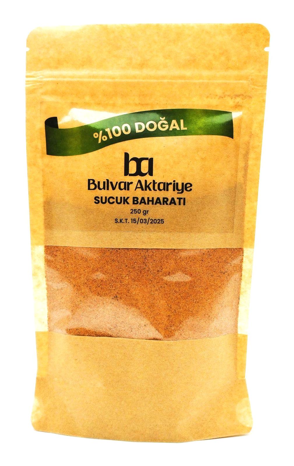 Bulvar Aktar Vegan Sucuk Toz 250 gr