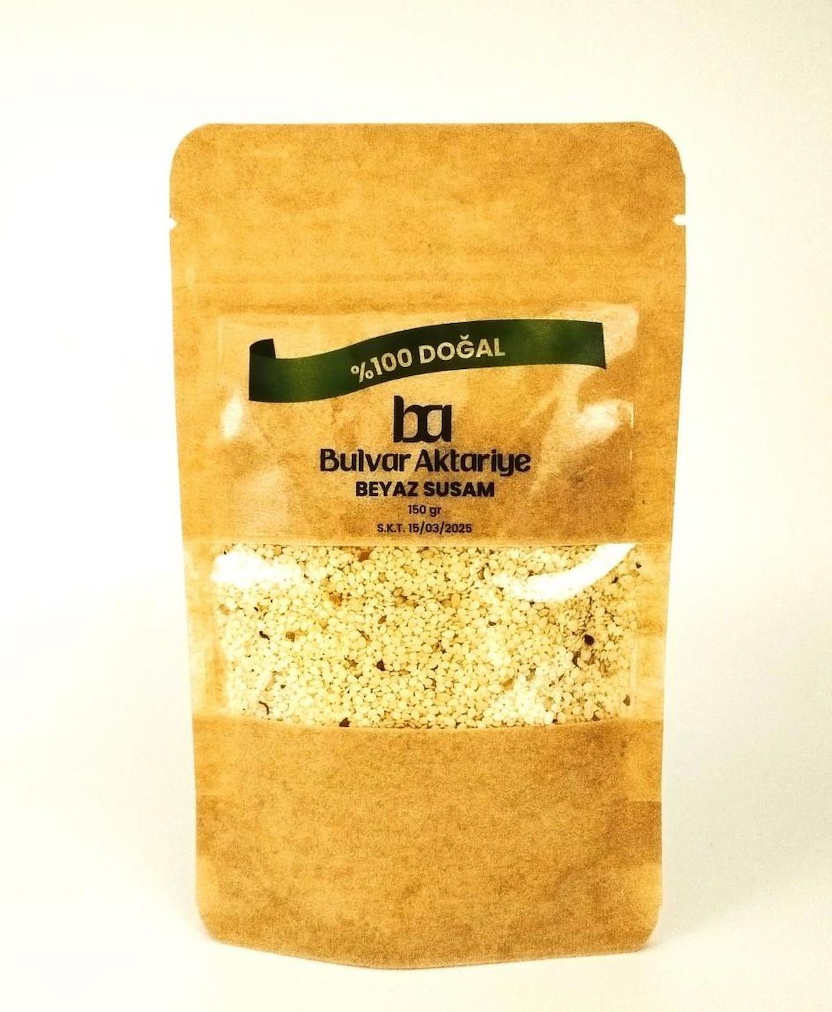 Bulvar Aktar Vegan Beyaz Susam Toz 150 gr