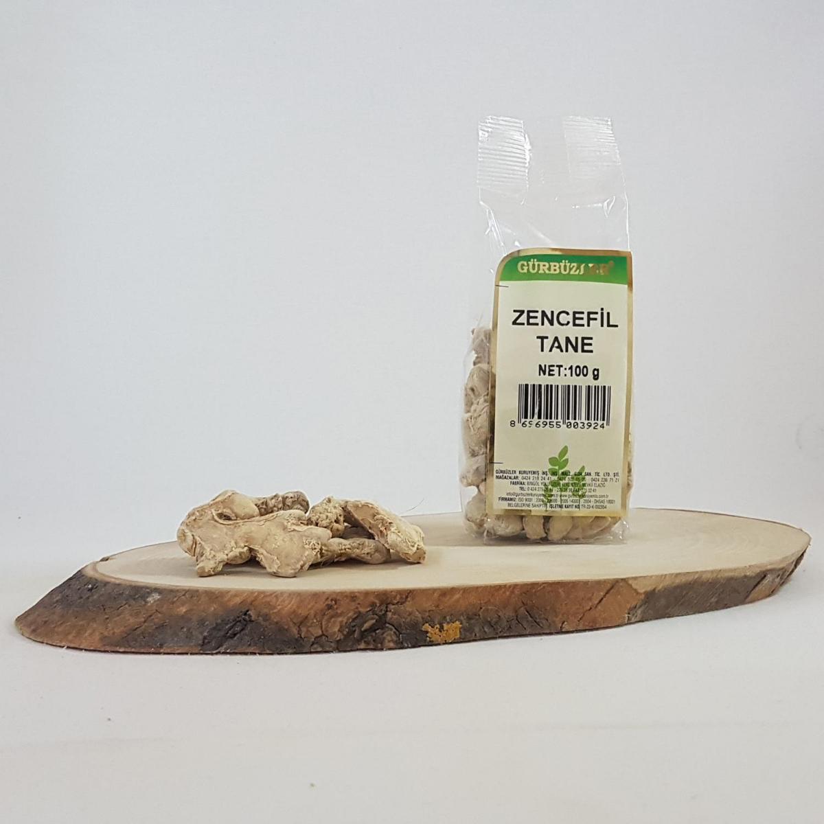 Gürbüzler Vegan Kök Zencefil Tane 100 gr