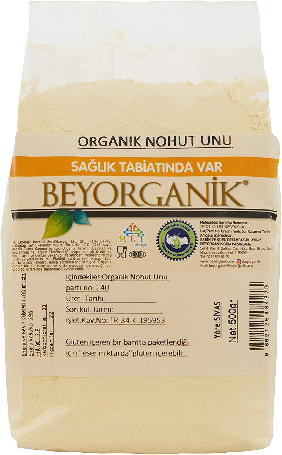 Hector Emporium Doğal Nohut Unu Toz 500 gr