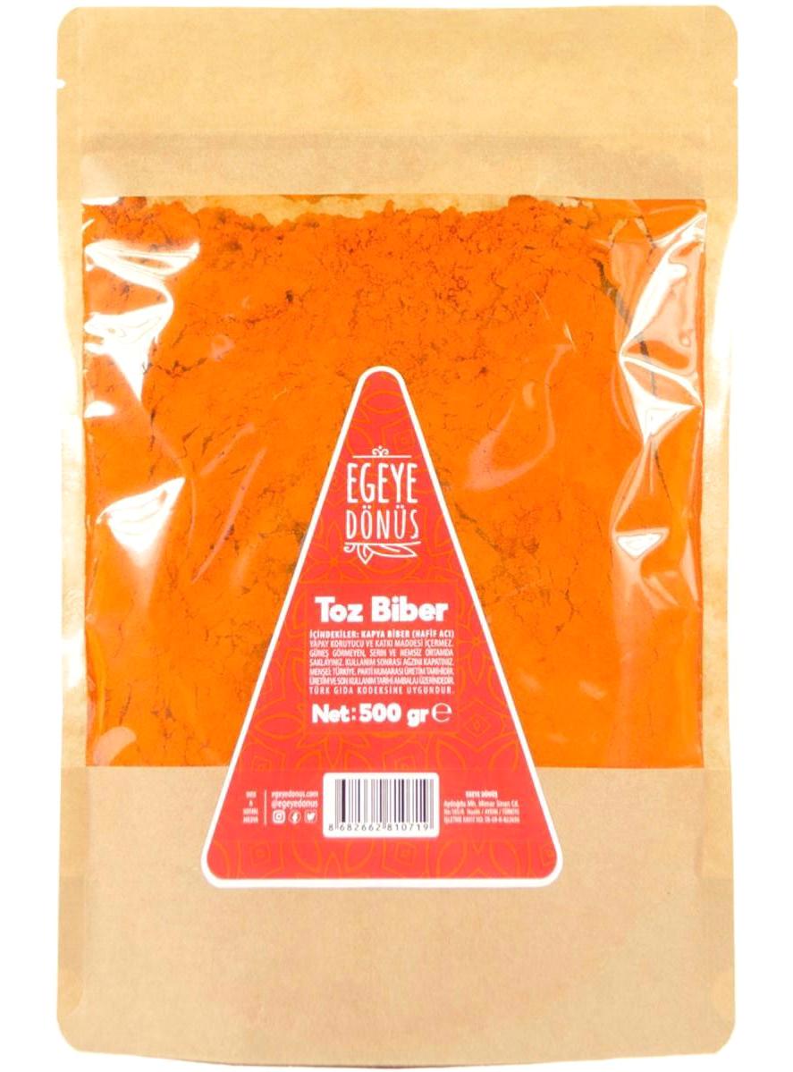 Egeye Dönüş Vegan Toz Biber 500 gr