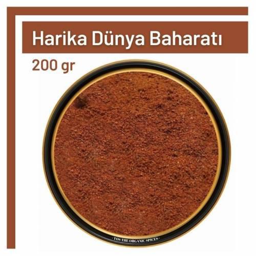 Tos The Organic Spices Baharat Harika Dünya Baharatı Toz 200 gr